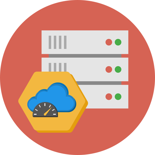 Cloud Hosting Icon